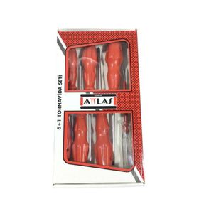 Attlas 6+1 Ht1101 kontrol Kalemli Tornavida Takımı