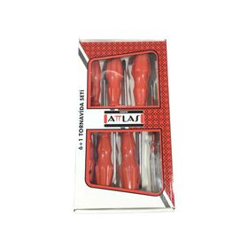 Attlas 6+1 Ht1101 kontrol Kalemli Tornavida Takımı