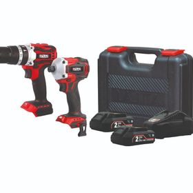 Attlas A0104080 Pro-ATBL 18 PD Kömürsüz Darbeli Matkap + Pro ATBL 18 ID2 Kömürsüz Darbeli Vidalama + 2X 2.0 Ah Akü ve Şarj Cihazı
