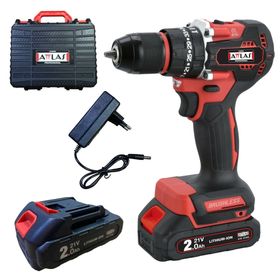 Attlas ATB21 BLPD-202C 21V 2x2.0 Ah Çift Akülü Kömürsüz Darbeli Matkap