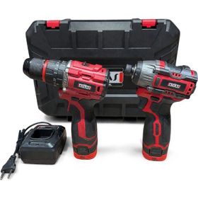 Attlas ATBL 16 ID-202C + ATBL 16 PD-202C 16 V 2x2 Ah Akülü Kömürsüz Darbeli Matkap