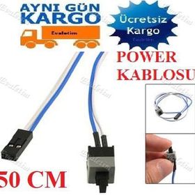ATX Anakart Açma Kapama Butonu Switch ON-OFF Reset Güç Kablosu