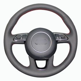 Audi A3 13-15 Uyumlu Araca Özel Deri Direksiyon Kılıfı