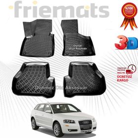 Audi A3 2004 Model 3D Havuzlu Paspas