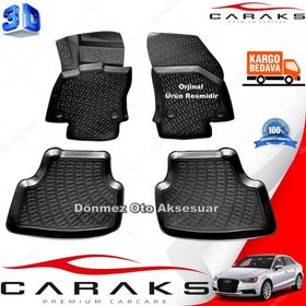 Audi A3 2013 3D Havuzlu Paspas