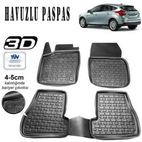 Audi A3 2013 3D Havuzlu Paspas