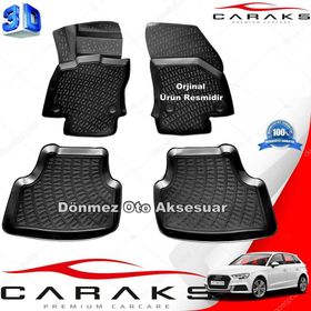 Audi A3 2013 3D Havuzlu Paspas