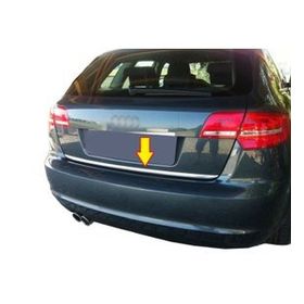 Audi A3 Formlu 2003-2009 Paslanmaz Çelik Krom Bagaj Alt Çıtası