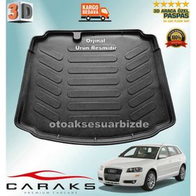 Audi A3 HB 2006-2012 Sonrası 3D Bagaj Havuzu