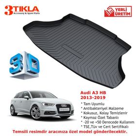 Audi A3 HB 2013-2019 3D Bagaj Havuzu