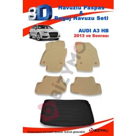 Audi A3 Hb 2013 ve Sonrasi Bej Paspas ve Bagaj Havuzu