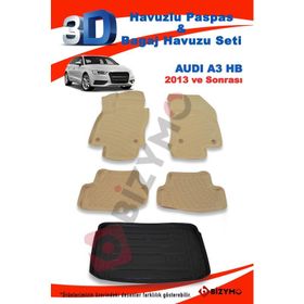 Audi A3 Hb 2013 ve Sonrasi Bej Paspas ve Bagaj Havuzu