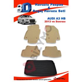 Audi A3 Hb 2013 ve Sonrasi Bej Paspas ve Bagaj Havuzu