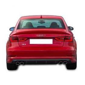 Audi A3 S3 2013 2016 Sedan Plastik Difüzör
