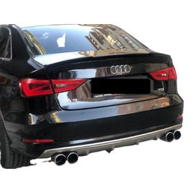 Audi A3 S3 2013 2016 Sedan Plastik Difüzör