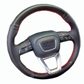 Audi A4 16-18 Uyumlu Araca Özel Deri Direksiyon Kılıfı