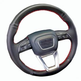 Audi A4 16-18 Uyumlu Araca Özel Deri Direksiyon Kılıfı