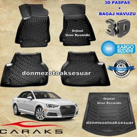Audi A4 2001-2008 3d Bagaj Havuzu