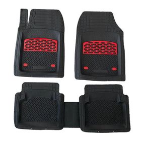 Audi A4 2005 2008 Krom Kırmızı Derin Havuzlu Oto Paspas
