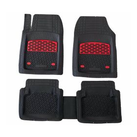Audi A4 2005 2008 Krom Kırmızı Derin Havuzlu Oto Paspas