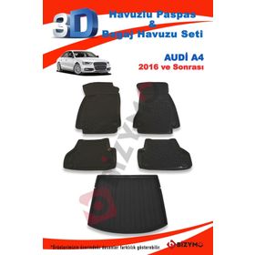 Audi A4 2016 ve Sonrası Paspas ve Bagaj Havuzu