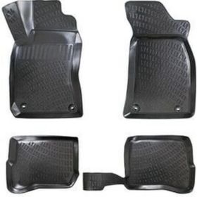 Audi A4 B5 1995-2001 3D Siyah Havuzlu Paspas Seti