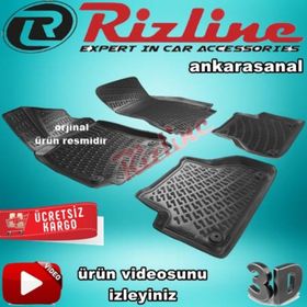 Audi A4 B8 2008-2015 Siyah 3D Havuzlu Paspas