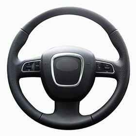 Audi A5 08-10 Uyumlu Araca Özel Deri Direksiyon Kılıfı