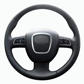 Audi A5 08-10 Uyumlu Araca Özel Deri Direksiyon Kılıfı