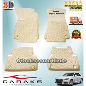Audi A5 2004 2011 3D Havuzlu Paspas