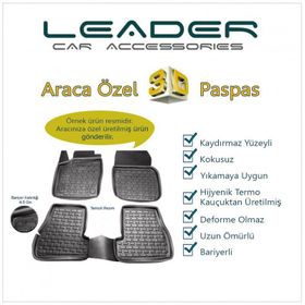 Audi A5 2007-2015 3D Havuzlu Paspas