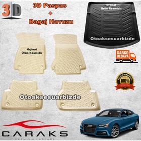 Audi A5 2016 Sonrası 3d Bagaj Havuzu