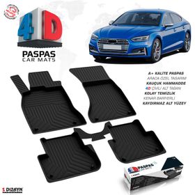 Audi A5 4D Havuzlu 2017 Sonrası Paspas ve Bagaj Havuzu
