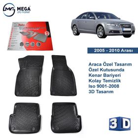 Audi A6 1997-2005 3D Havuzlu Paspas