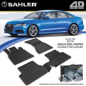 Audi A6 Gri 2011 Sonrası 4D Havuzlu Paspas