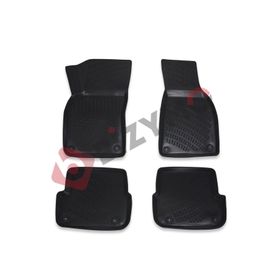 Audi A6 Sedan 2005-2011 Premium 3D Bej Havuzlu Oto Paspas Bizymo
