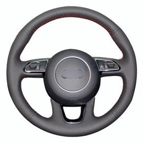 Audi A7 13-15 Uyumlu Araca Özel Deri Direksiyon Kılıfı