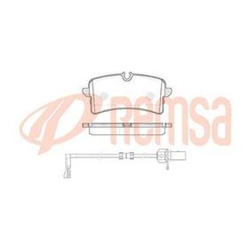 Audi A8 2005/2007 Kablolu Ön Fren Balatası