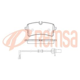 Audi A8 Quattro Arka Fren Balatası