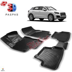 Audi Q2 2015 Sonrası Siyah 3D Havuzlu Paspas