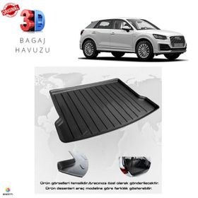 Audi Q2 2017 Sonrası 3d Bagaj Havuzu