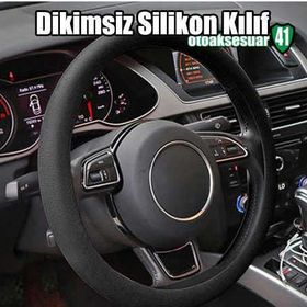 Audi Q3 Siyah Direksiyon Kılıfı