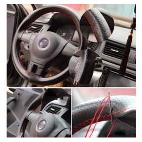 Audi Q3 Siyah Direksiyon Kılıfı