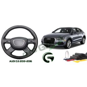 Audi Q3 Siyah Direksiyon Kılıfı