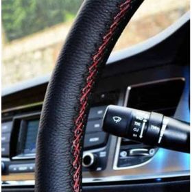 Audi Q3 Siyah Direksiyon Kılıfı