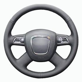 Audi Q5 08-12 Uyumlu Araca Özel Deri Direksiyon Kılıfı