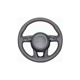 Audi Q5 13-15 Uyumlu Araca Özel Deri Direksiyon Kılıfı