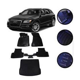 Audi Q5 2008-2017 Havuzlu Kauçuk Paspas Takımı