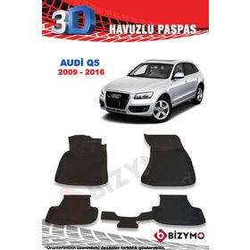 Audi Q5 2009-2016 Premium 3D Havuzlu Oto Paspas Bizymo