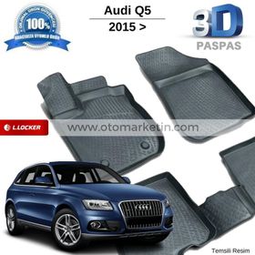 Audi Q5 2015 Model 3D Havuzlu Paspas